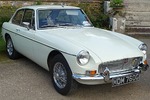 MGB GT  1968  (Snowberry White)